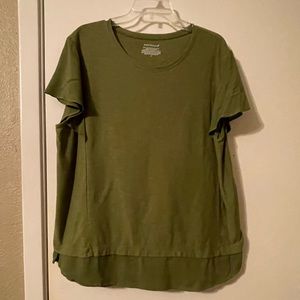 Westbound cotton blend top